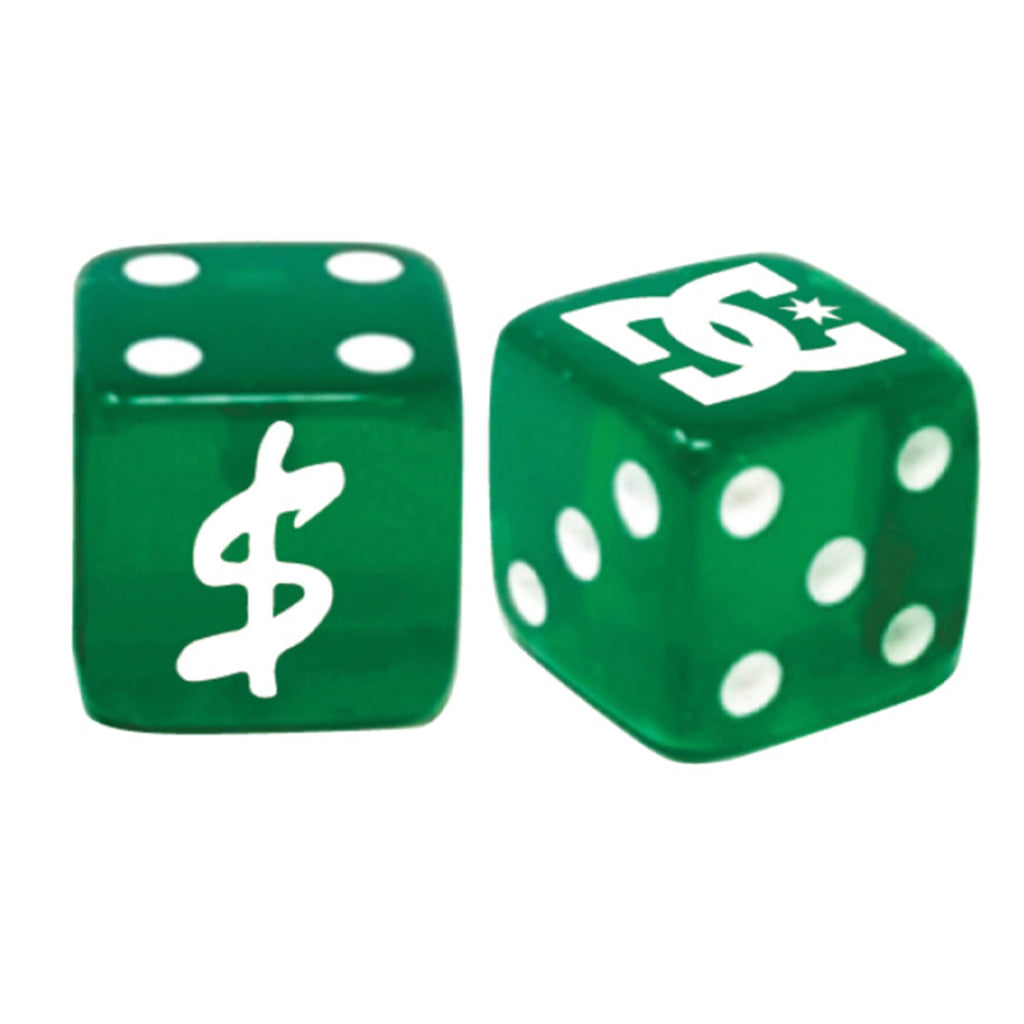 DC x Cash Only Dice Set - White - dice