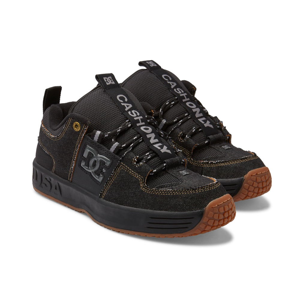 DC Lynx OG x Cash Only Skate Shoes - Black - pair