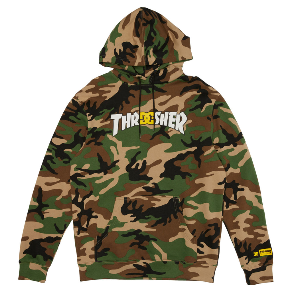 DC x Thrasher Hoodie - Camo - main