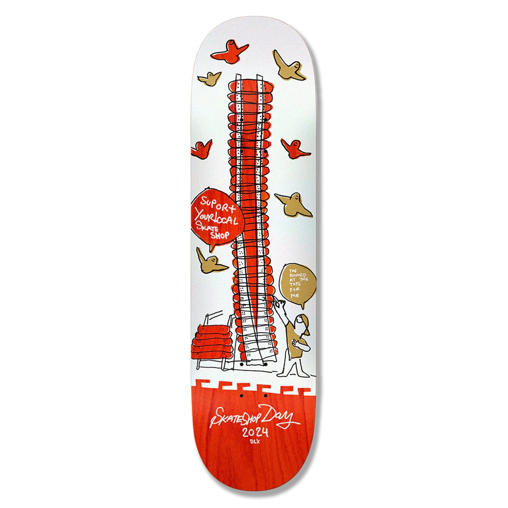 Deluxe x Skate Shop Day 24 Shop Keepers Skateboard Deck - 8.25"