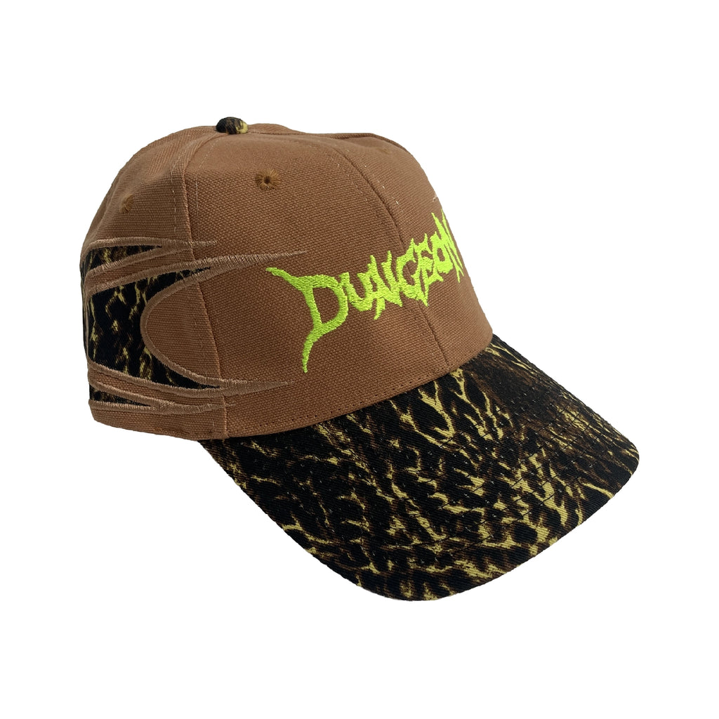 Dungeon Scrawl Logo Duck Canvas Cap - Boomerang - side