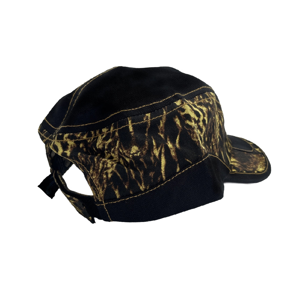 Dungeon Scrawl Logo Duck Canvas Cap - Camo Swirl - back