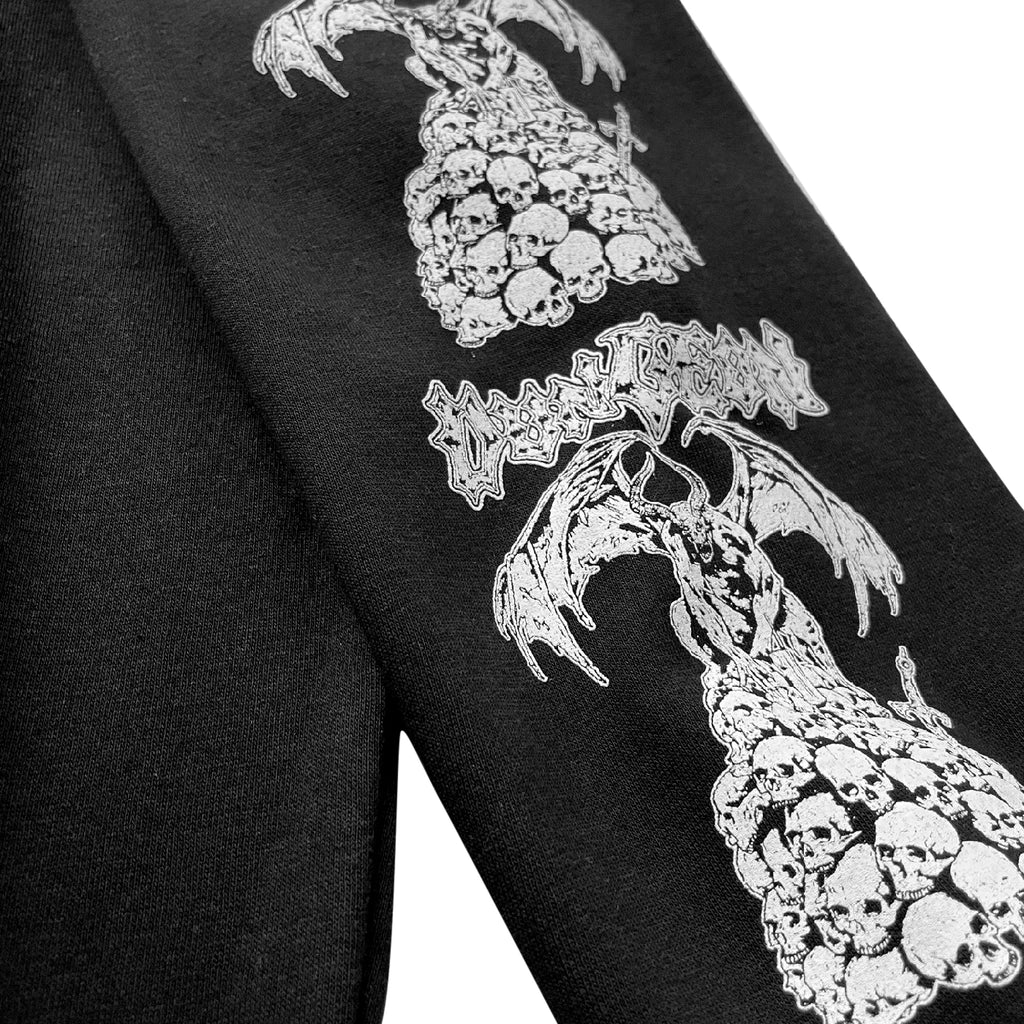 Dungeon Ritual Steel Hoodie - Black - closeup2