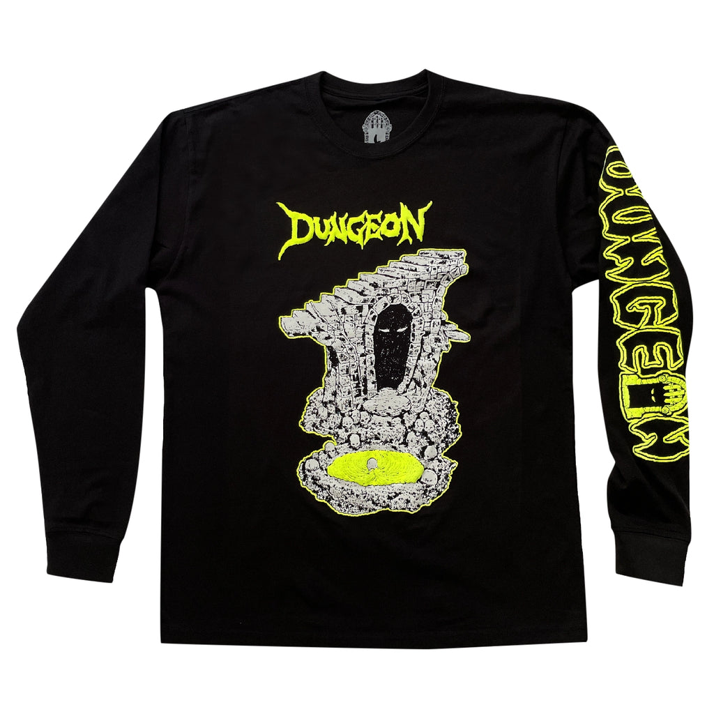 Dungeon Still Life L/S T Shirt - Black / Green - main