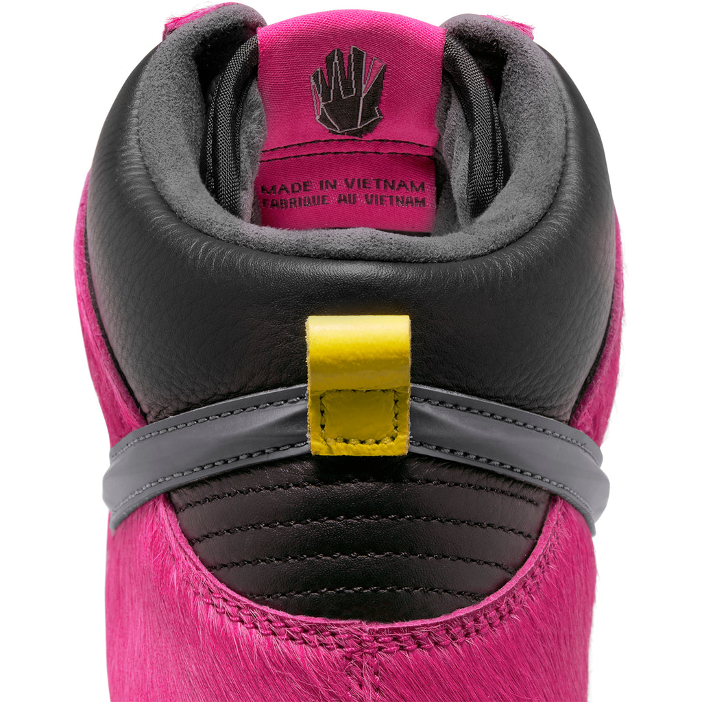 Nike SB Dunk High QS x Run The Jewels in Active Pink / Black