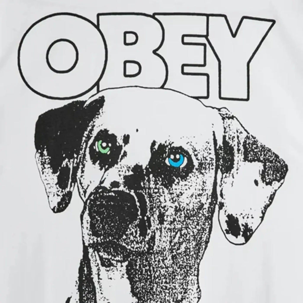 Obey Dalmation T Shirt - White
