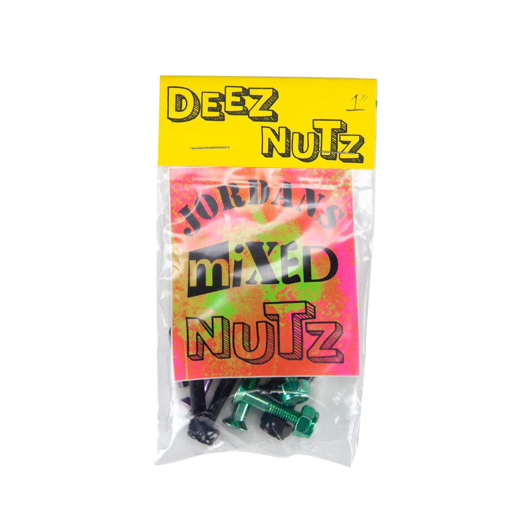 Deez Nutz Jordan's Mixed Nutz 1" Allen Truck Bolts - main
