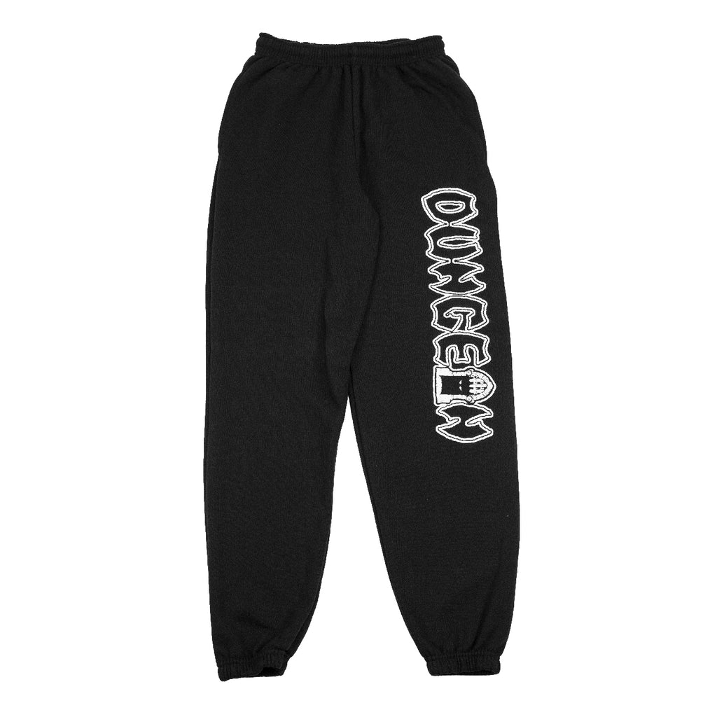 Dungeon Portcullis Joggers - Black - main