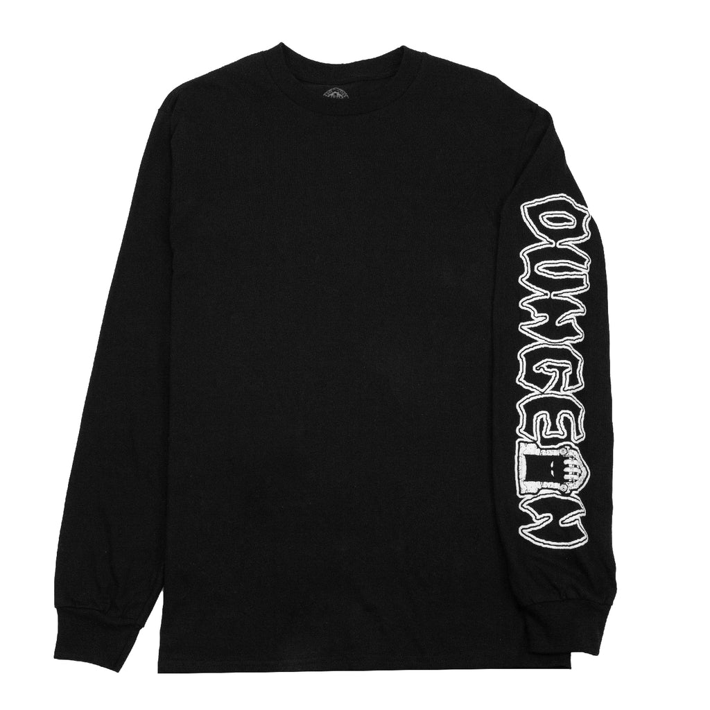 Dungeon Portcullis L/S T Shirt - Black - front