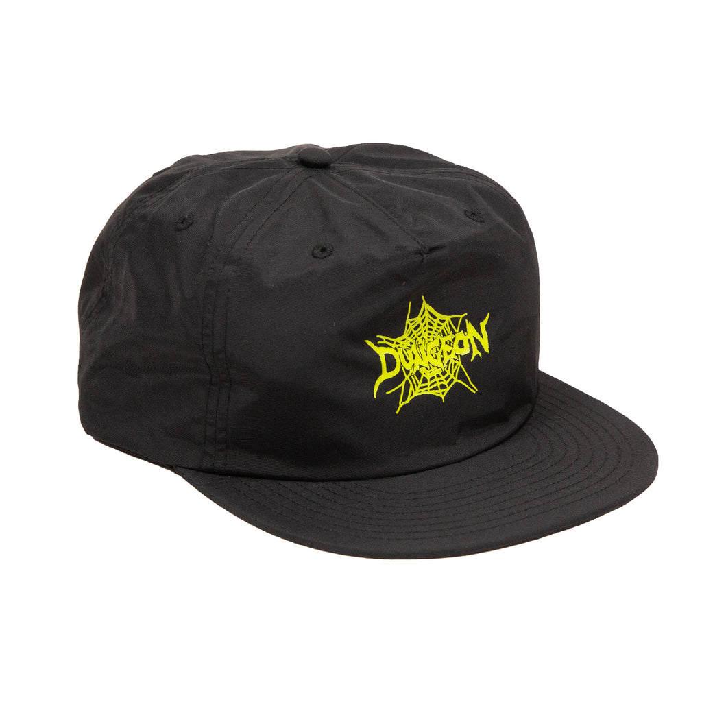 Dungeon Web Logo Surf Cap - Black - main