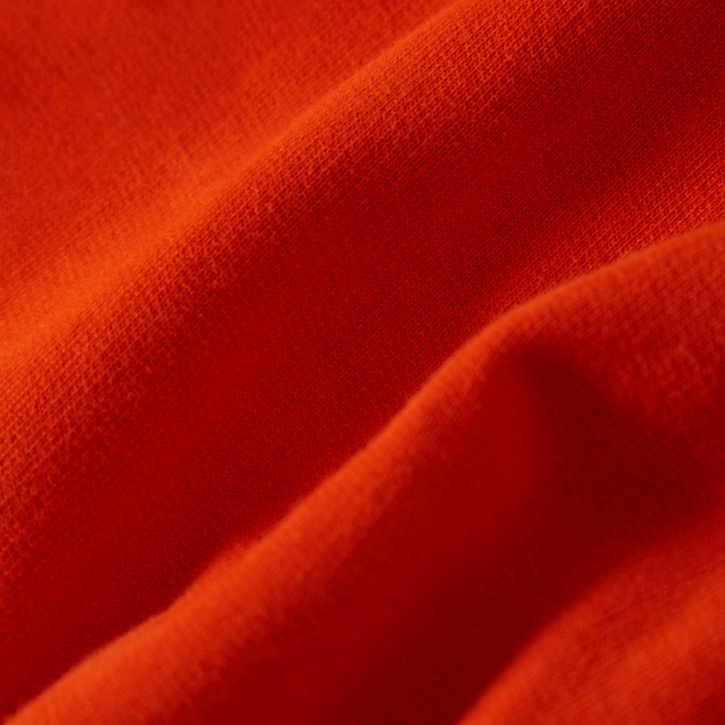 Brixton Embroidered Heavy Weight  Hoodie - Trail Orange