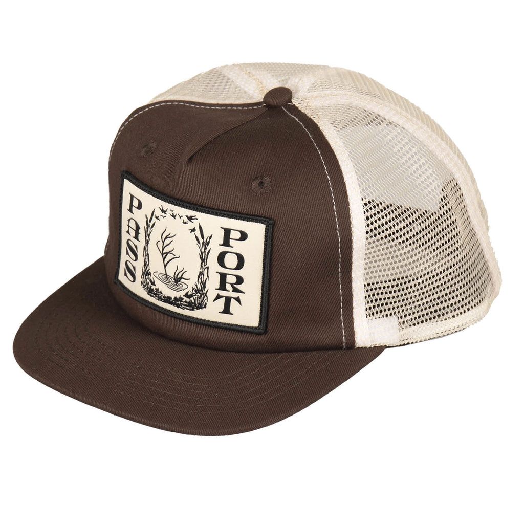 PassPort Everglade Trucker Cap - Chocolate