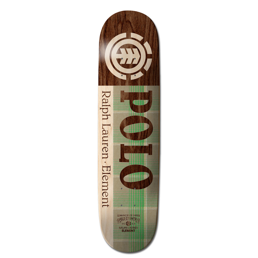 Polo Ralph Lauren x Element Section Skateboard Deck - 8"