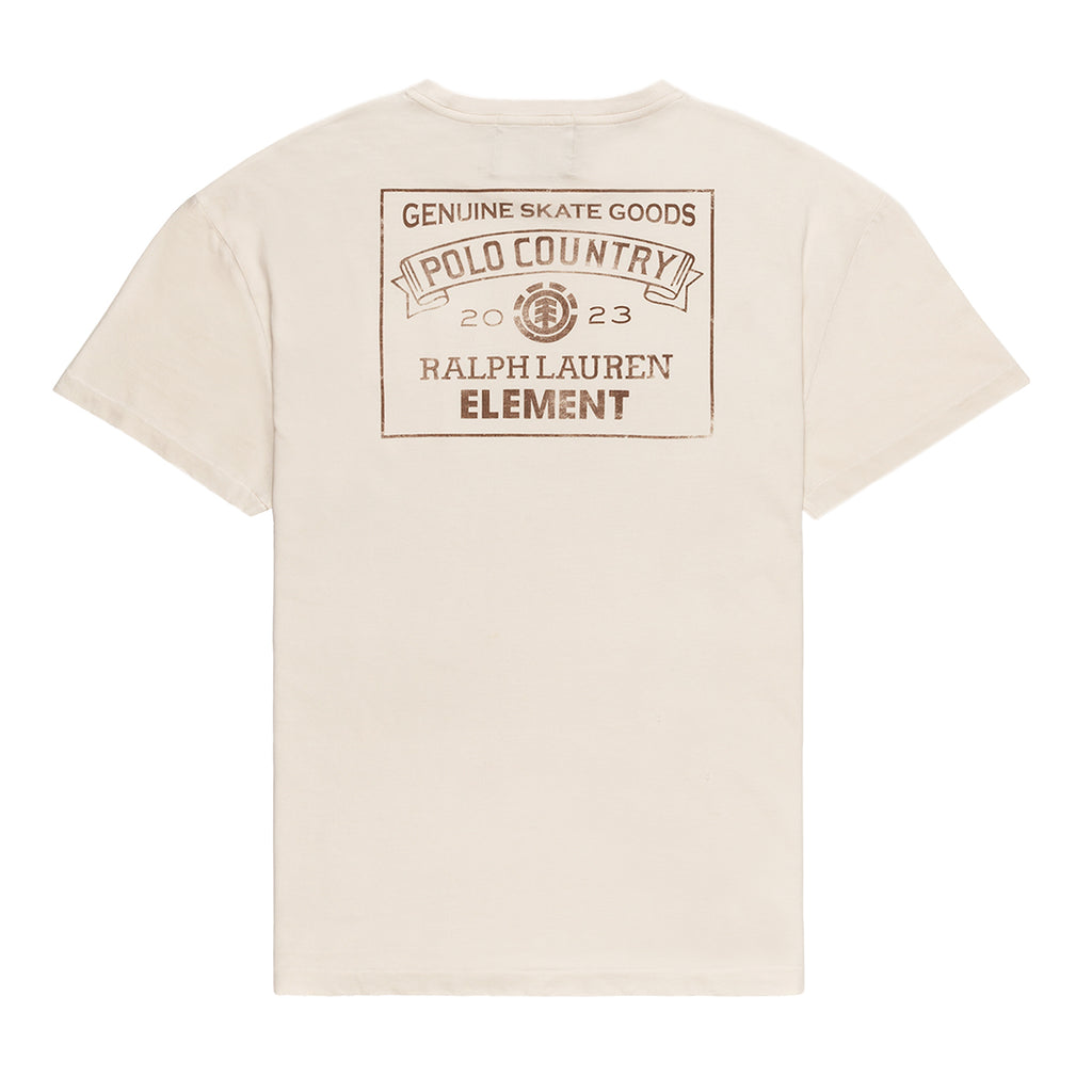 Polo Ralph Lauren x Element Big Fit Jersey Pocket T Shirt - Natural