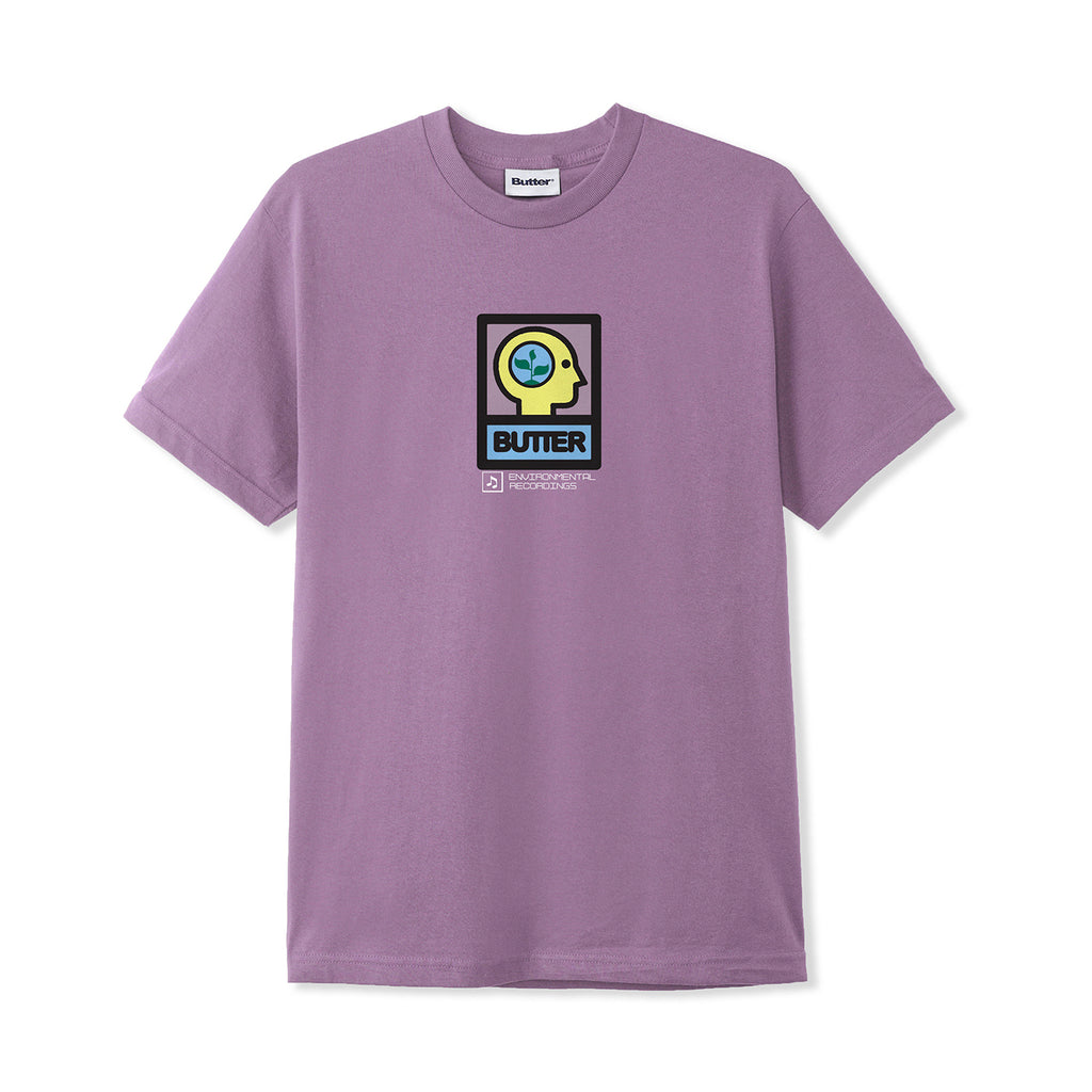 Butter Goods Environmental T Shirt - Washed Berry