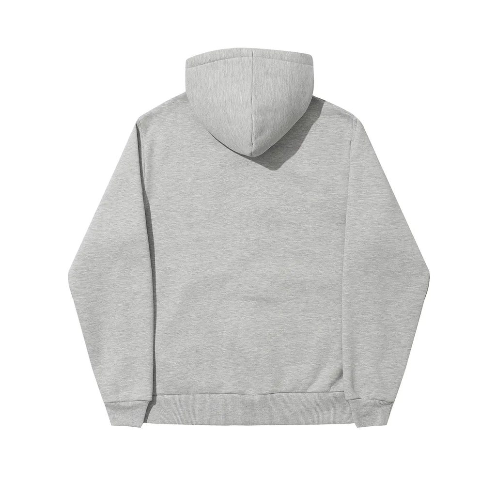 Helas Campus Full Zip Hoodie - Heather Grey