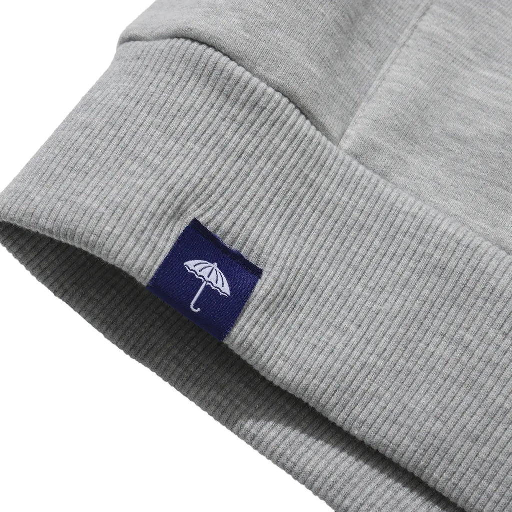 Helas Campus Full Zip Hoodie - Heather Grey
