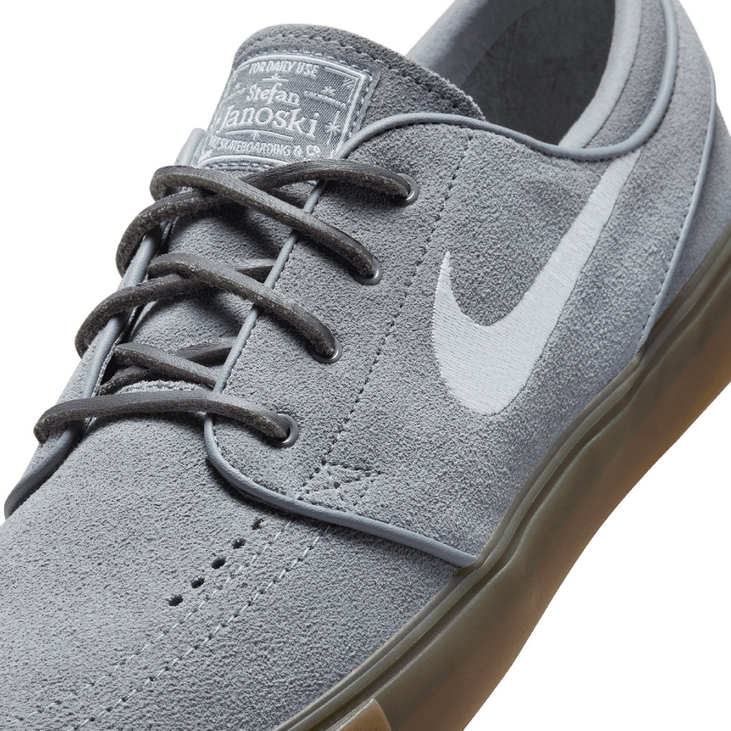 Nike SB Zoom Janoski OG+ Shoes - Cool Grey / White - Cool Grey - front