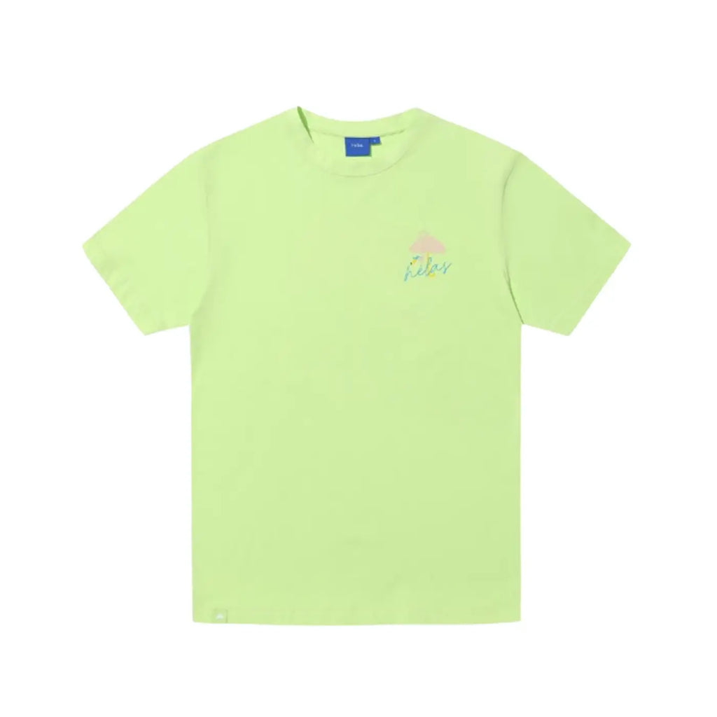 Helas Flamingo T Shirt - Lime - front