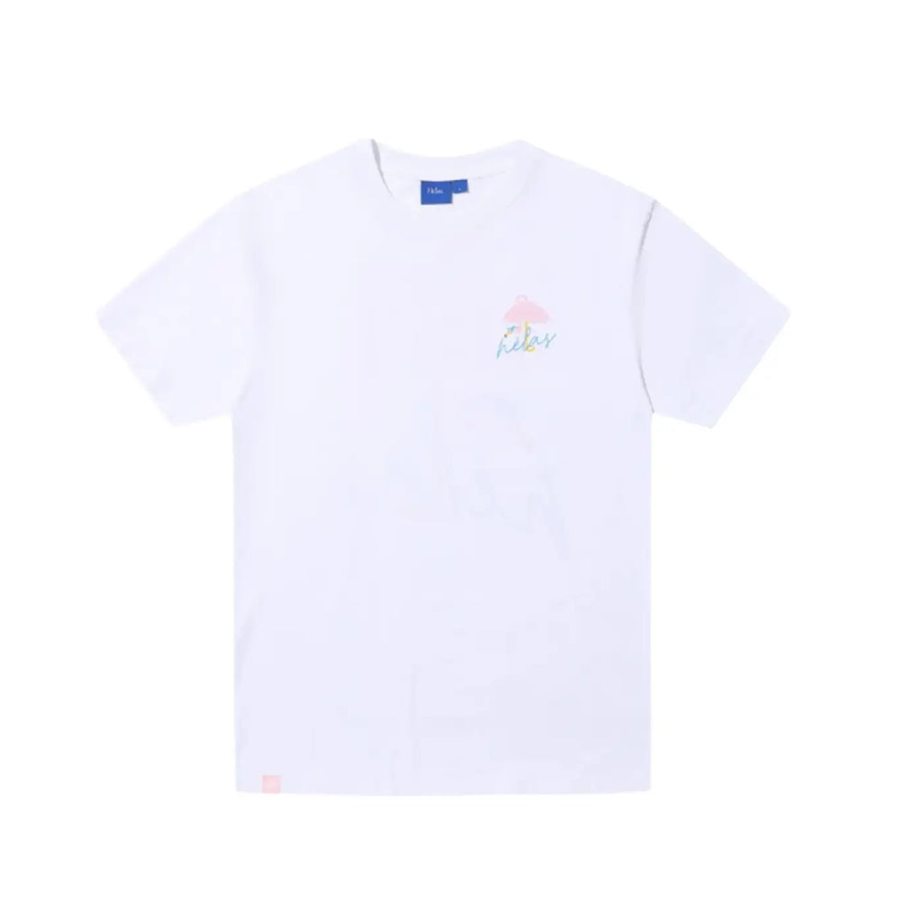 Helas Flamingo T Shirt - White - front