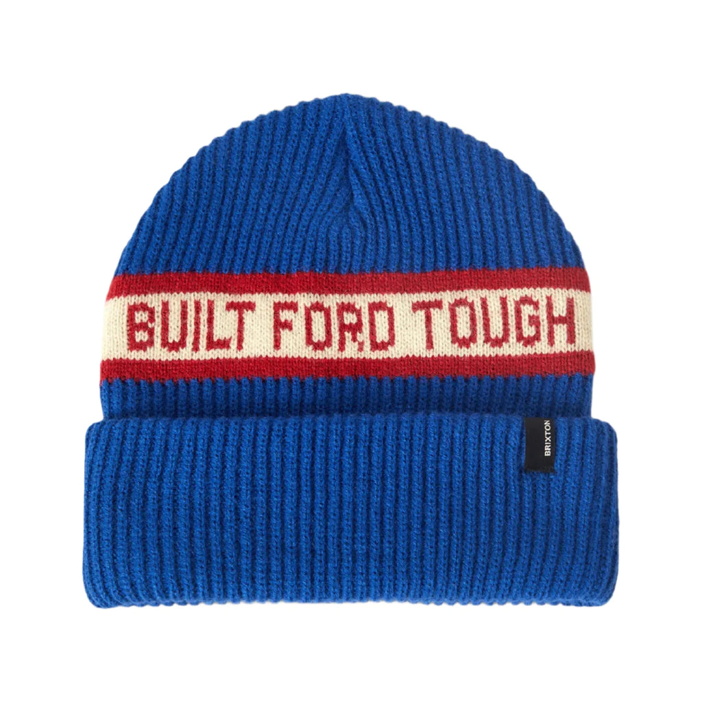 Brixton Ford Built Tough Beanie - Ford Blue - main