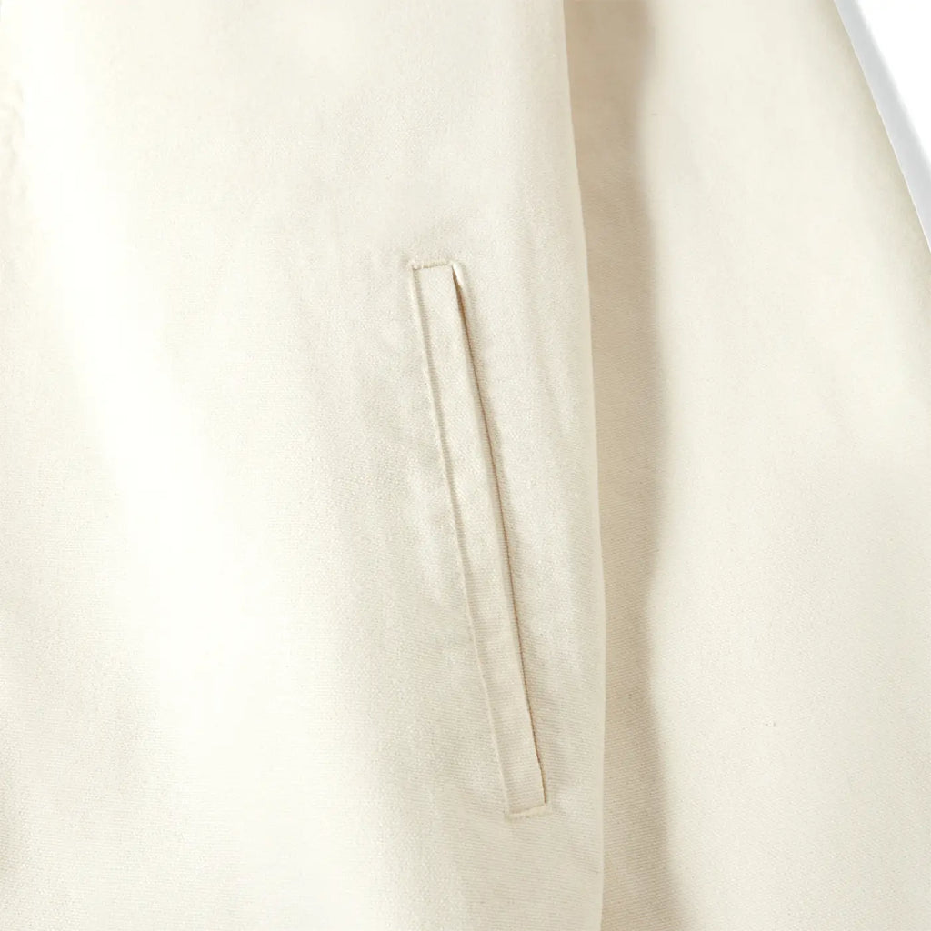 Brixton Ford Number One Garage Jacket - Wimbledon White - pocket