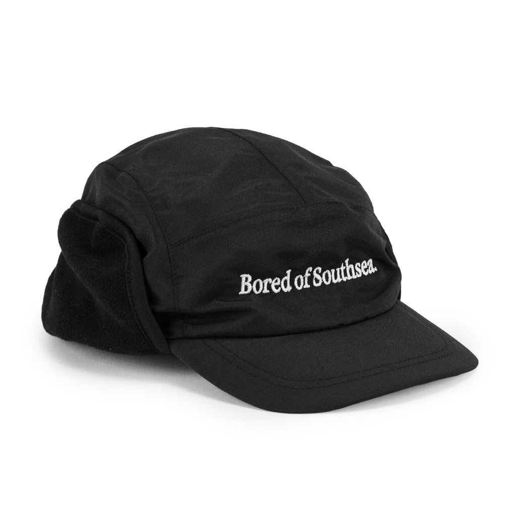 Bored of Southsea Garamond Mountain Cap - Black