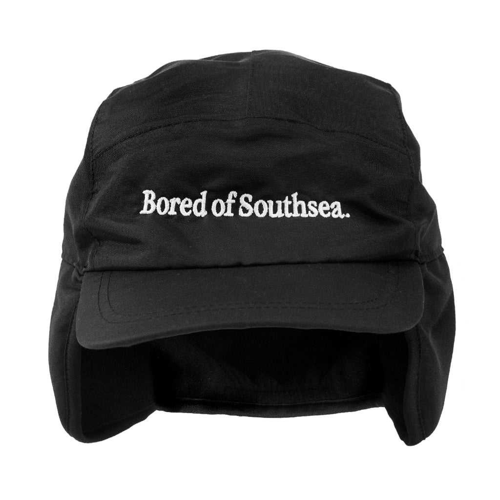 Bored of Southsea Garamond Mountain Cap - Black