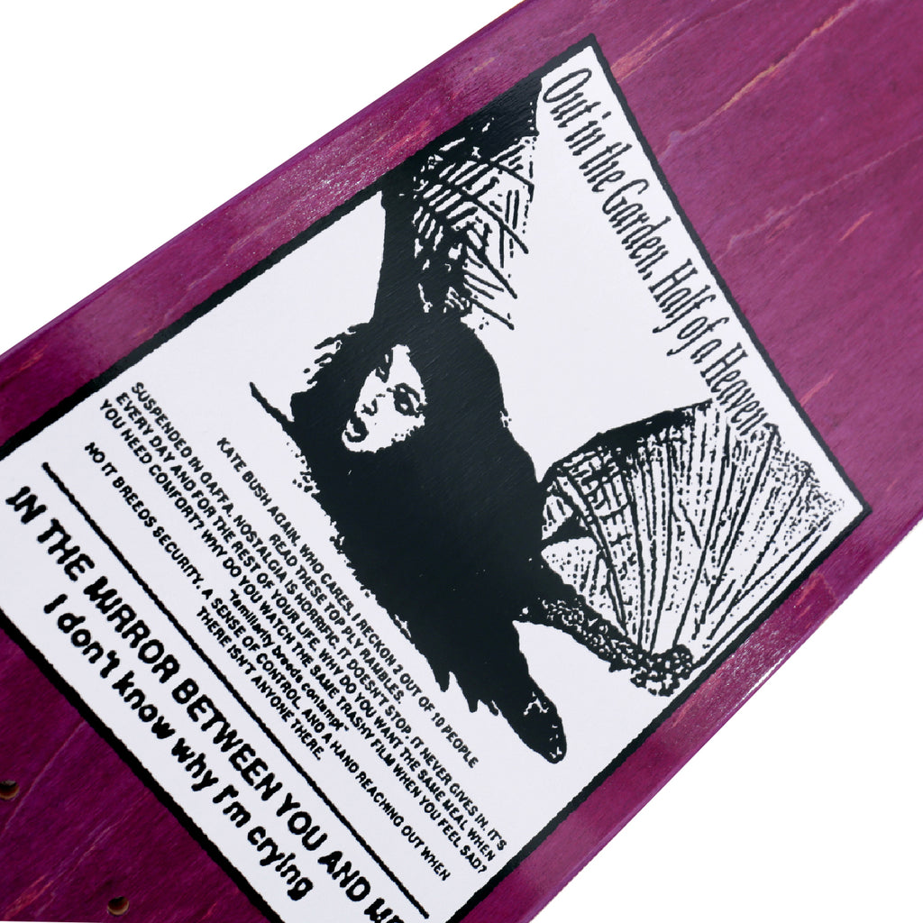 Garden Skateboards Catherine Skateboard Deck -8.25" - closeup2