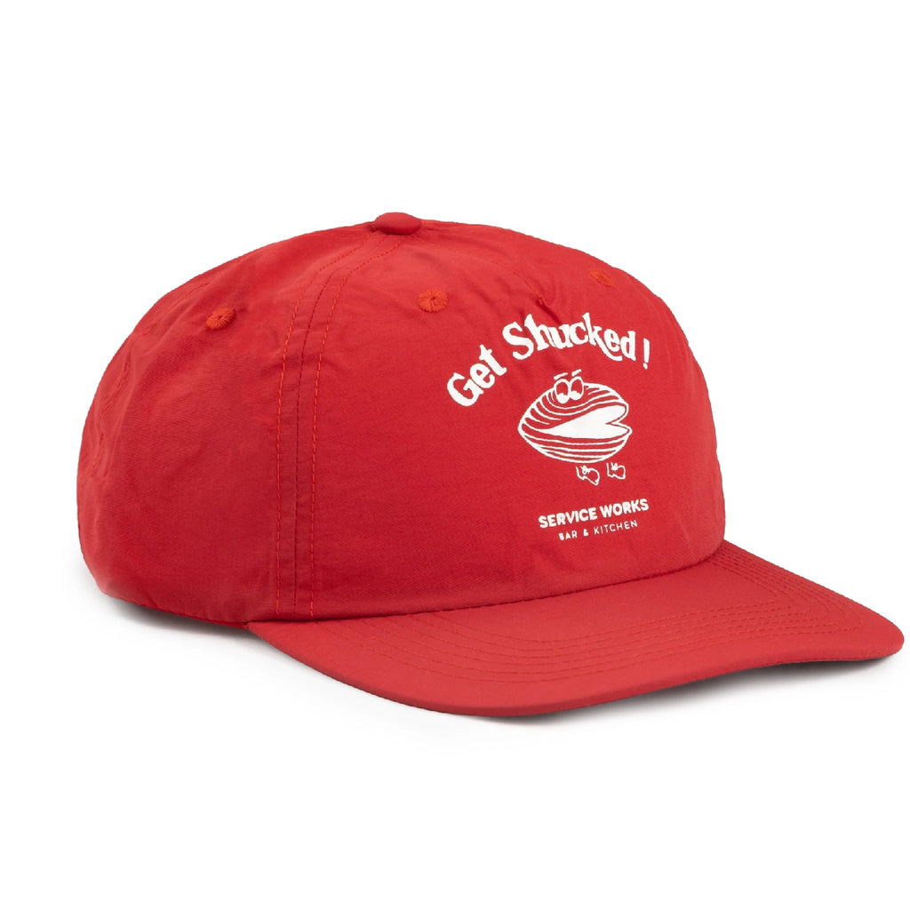 Service Works Get Shucked Cap - Red - main