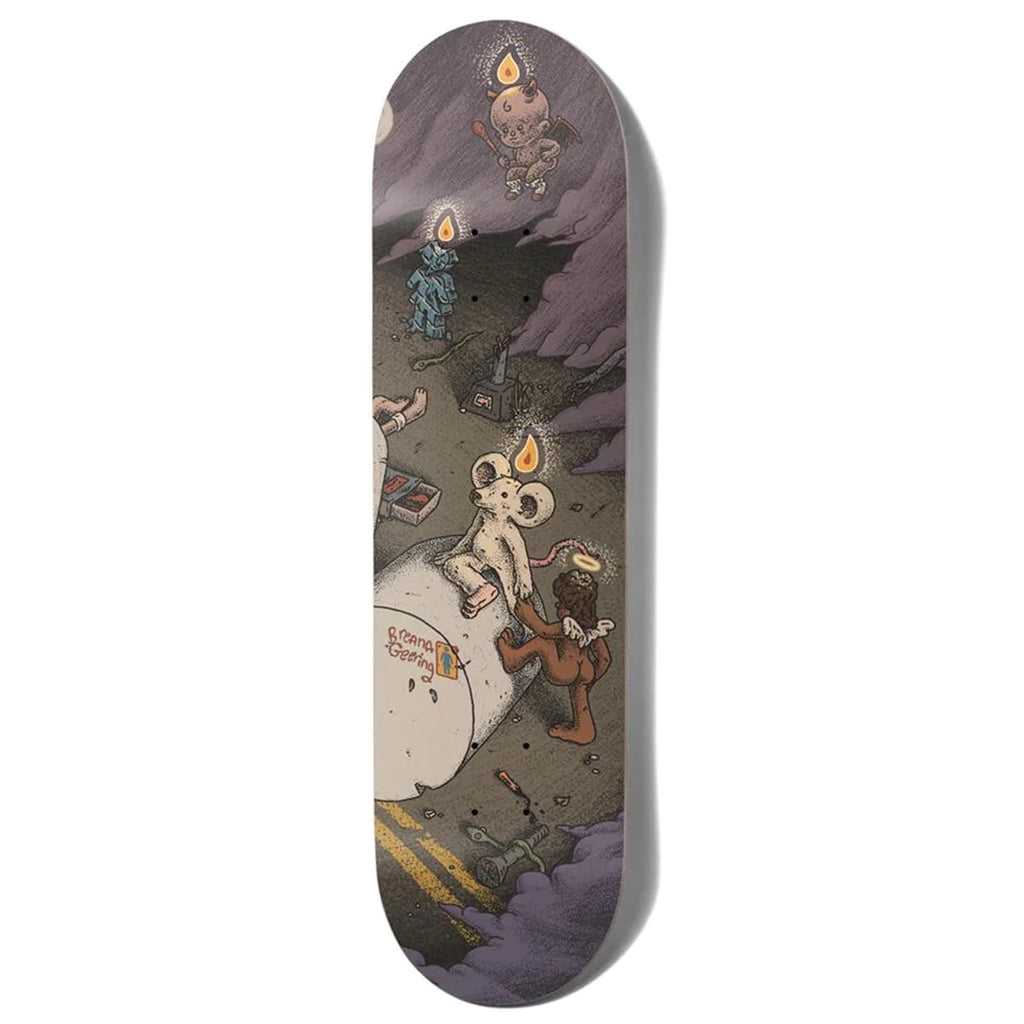 Girl Skateboards Monumental Breana Geering Skateboard Deck - 8"