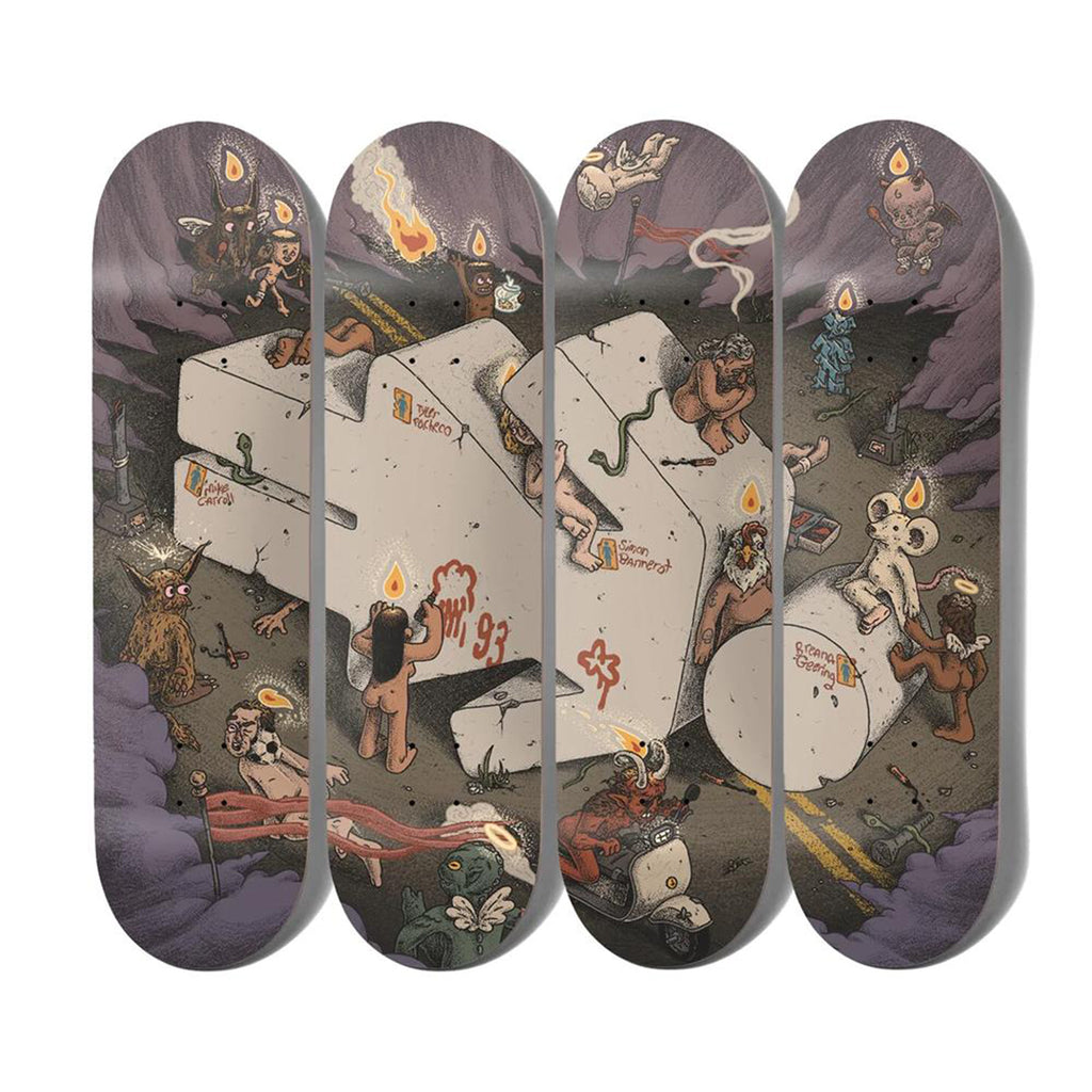 Girl Skateboards Monumental Tyler Pacheco Skateboard Deck - 8.5"