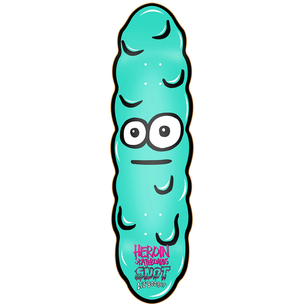 Heroin Skateboards Lil Booger x Snot Egg Skateboard deck 8.5"