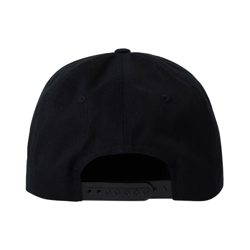 Brixton Hardee Snapback Cap - Black - back