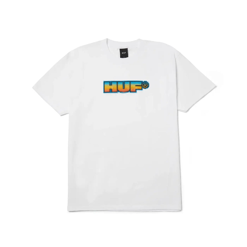 HUF Tone T Shirt - White - front