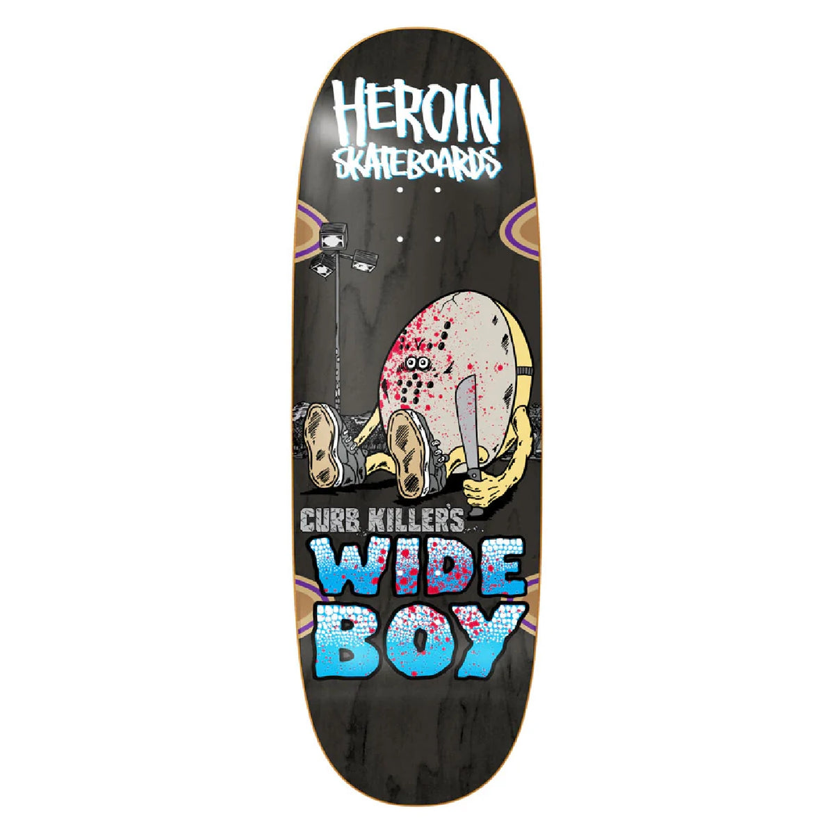 Curb Killer Wide Boy Skateboard deck 10.75