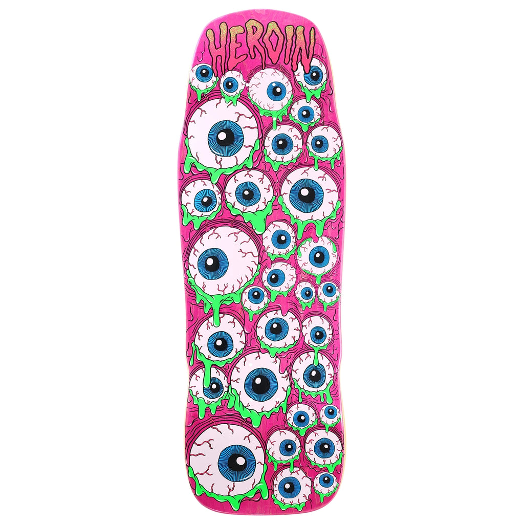 Heroin Skateboards Mutant Eyeballer Skateboard deck 10.25"