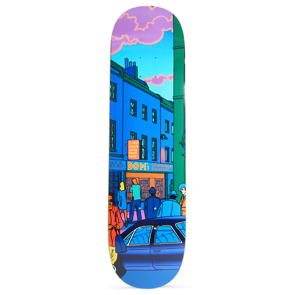 Skateboard Cafe High Street Pro Series Skateboard Deck - Dom's Secondhand Bookshop 8.38"