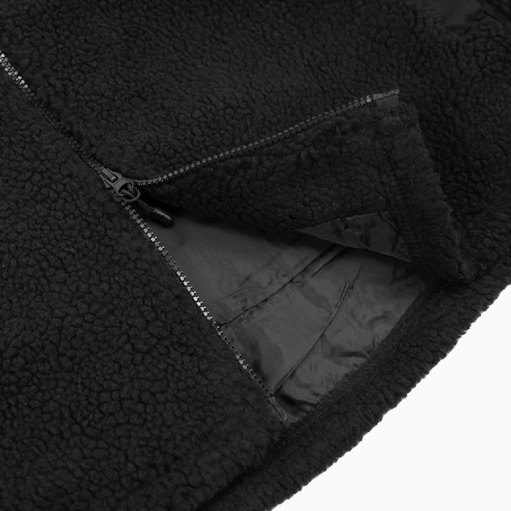 Bored of Southsea High Friends Sherpa Fleece - Black - zip 2