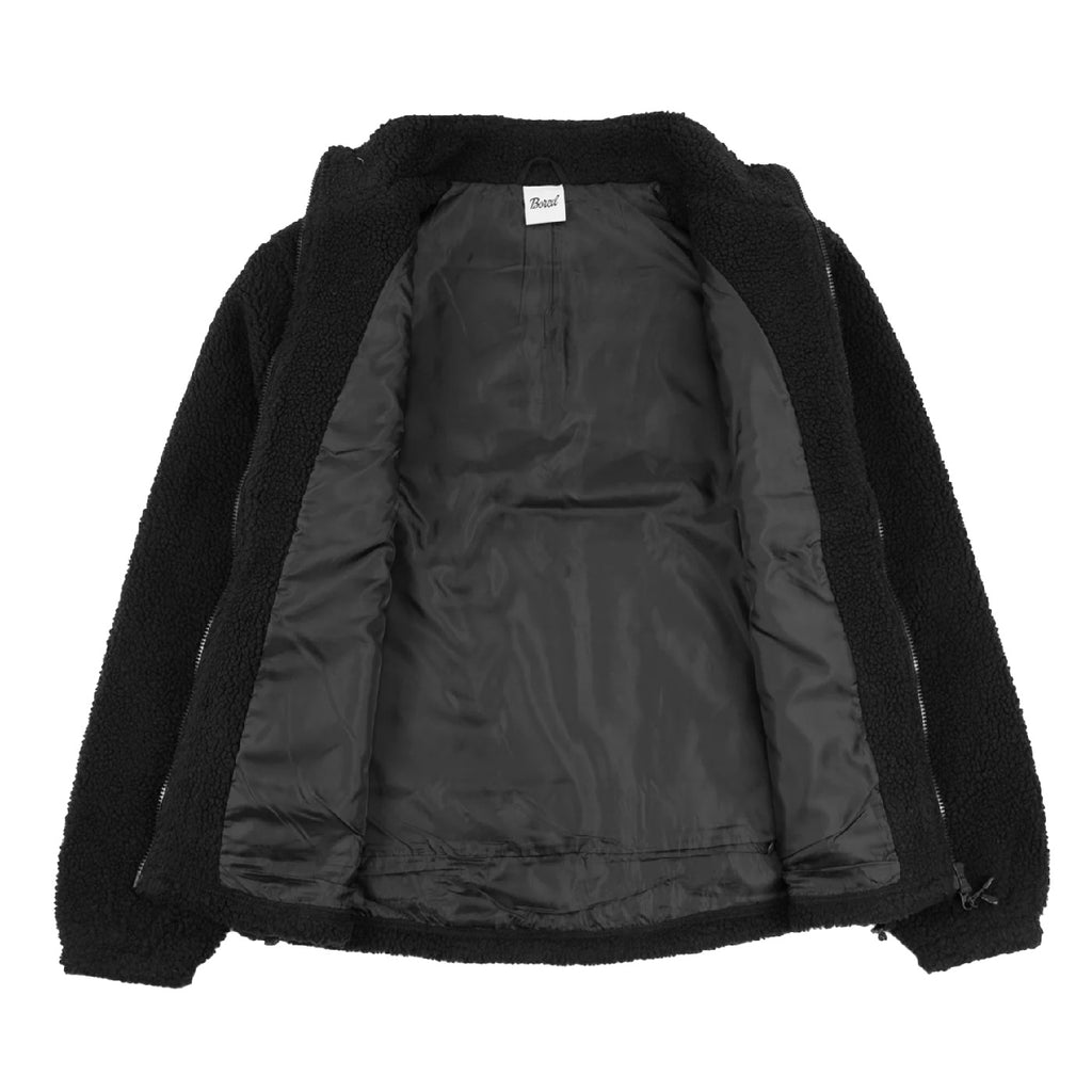Bored of Southsea High Friends Sherpa Fleece - Black - open