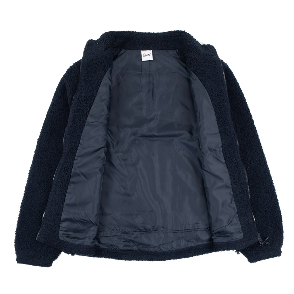 Bored of Southsea High Friends Sherpa Fleece - Navy