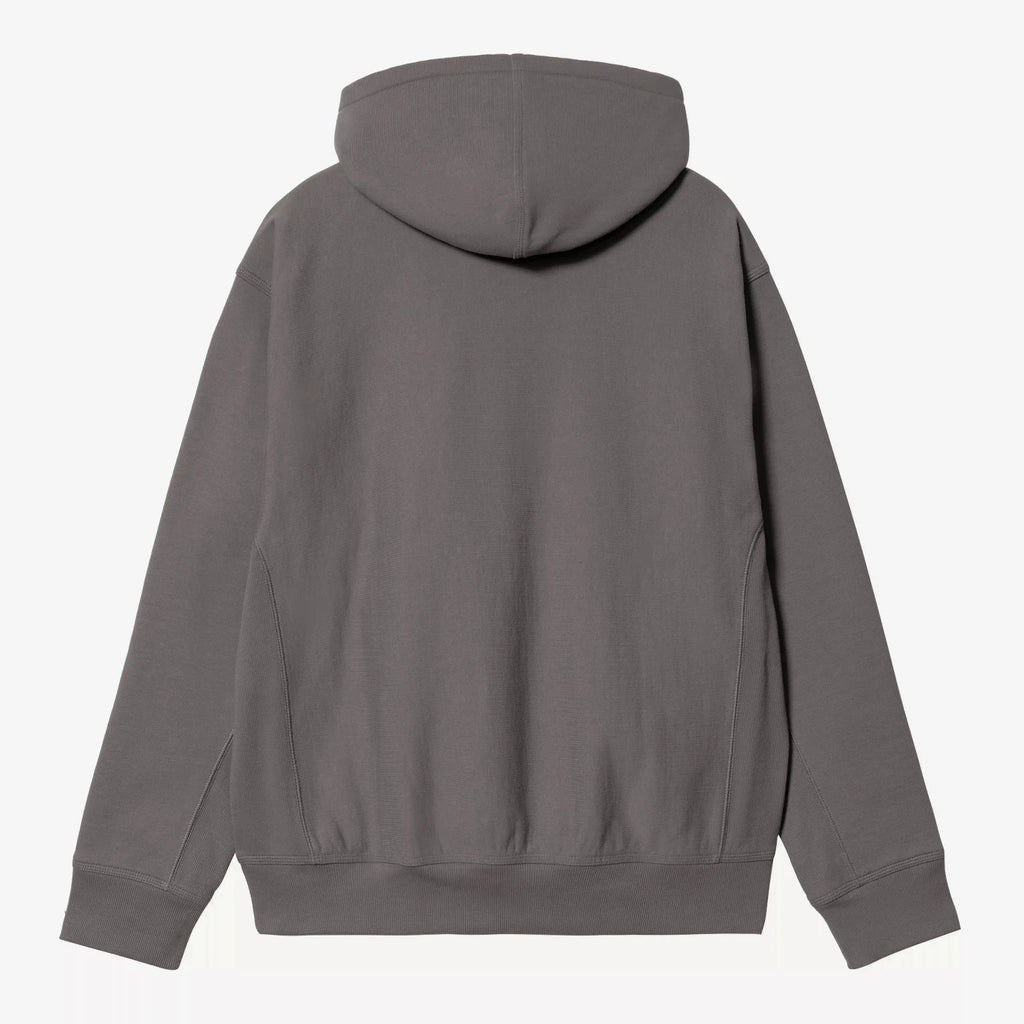 Carhartt WIP Hooded American Script Sweat Hoodie - Porphyry - back