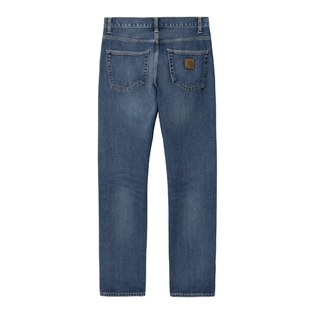 Carhartt WIP Klondike Pant - Blue Dark Used Wash - back