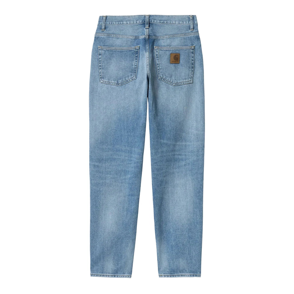 Carhartt WIP Klondike Pant - Blue Light Used Wash - back