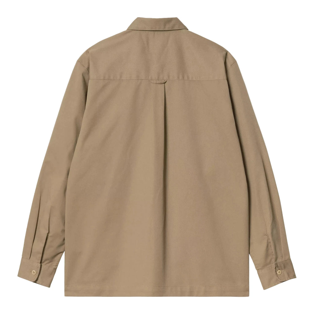 Carhartt WIP L/S Craft Shirt - Leather - back
