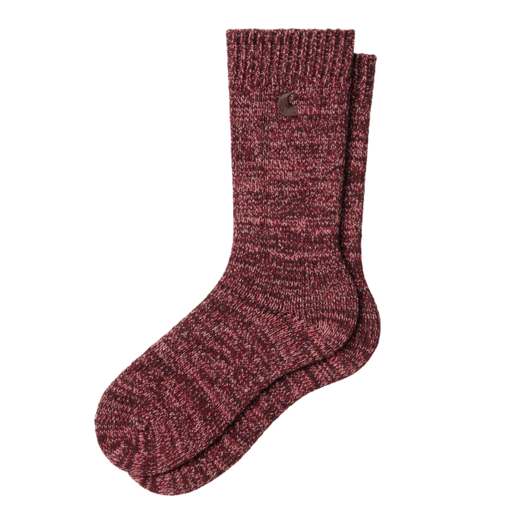 Carhartt WIP Tony Socks - Pallisander Heather - main