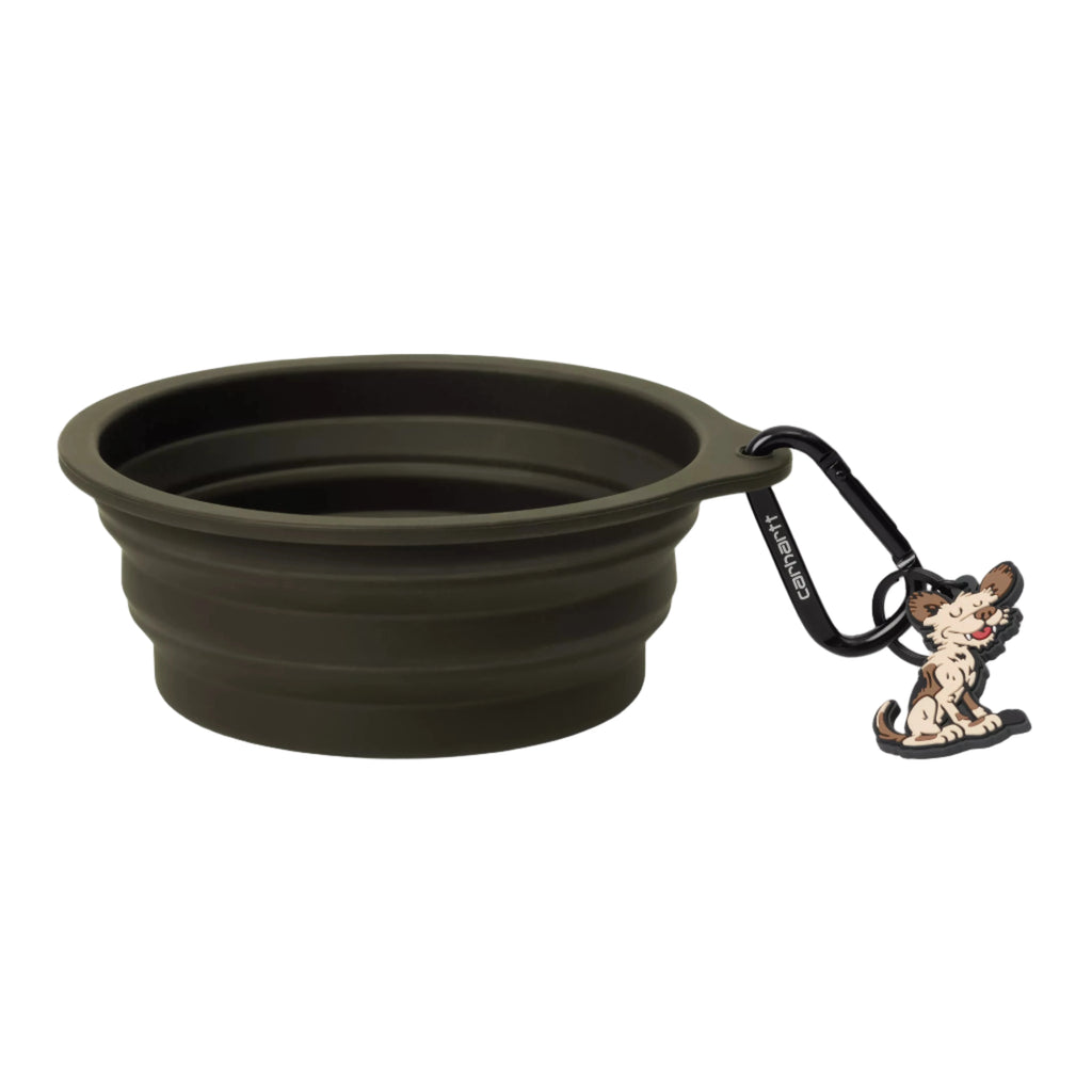 Carhartt WIP Wild Dog Foldable Bowl - Olive / Wax - main