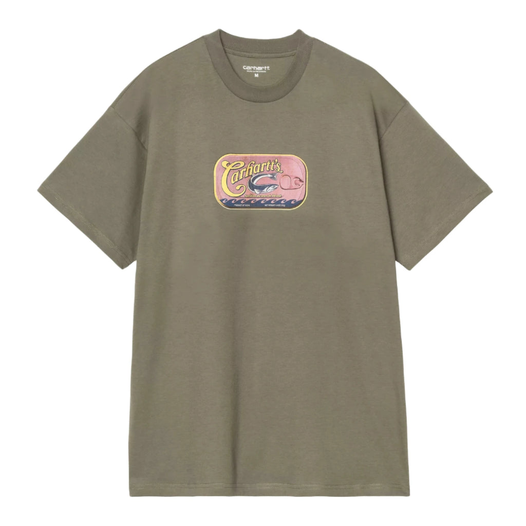 Carhartt WIP Sardinas T Shirt - Leaf - front