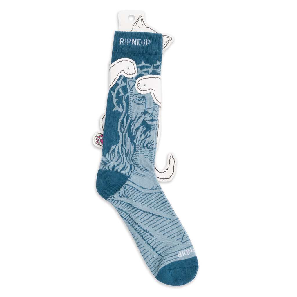 RIPNDIP Lord Savior Nerm Socks - Navy