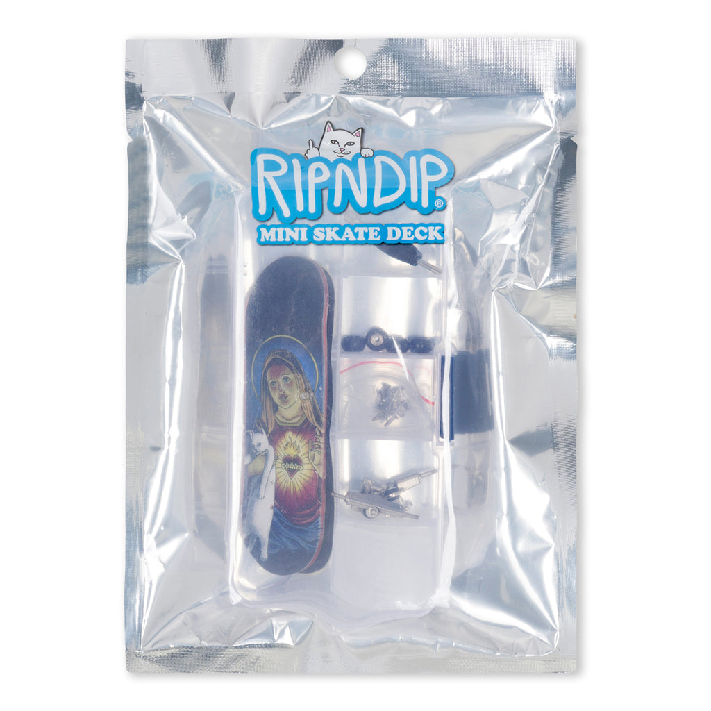 RIPNDIP Mother Mary Mini Skateboard Toy - Multi